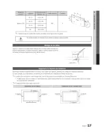 Preview for 57 page of Samsung PN63C7000 (Spanish) Manual Del Usuario