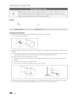 Preview for 58 page of Samsung PN63C7000 (Spanish) Manual Del Usuario