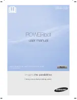 Preview for 1 page of Samsung POWERbot SR20H905 Series User Manual