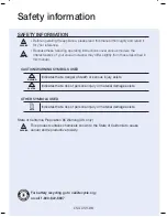 Preview for 3 page of Samsung POWERbot SR20H905 Series User Manual