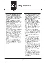 Предварительный просмотр 4 страницы Samsung POWERbot SR20J92 Series Quick Reference Manual