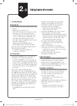 Preview for 19 page of Samsung POWERbot SR20J925 Series Quick Reference Manual