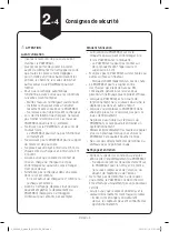 Preview for 34 page of Samsung POWERbot SR20J925 Series Quick Reference Manual