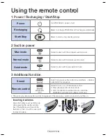 Предварительный просмотр 16 страницы Samsung POWERbot SR20J9250U Series User Manual