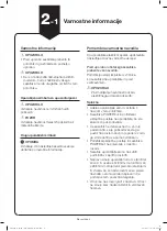 Preview for 147 page of Samsung POWERbot  SR20K9000U Series Quick Reference Manual