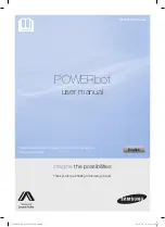 Samsung POWERbot VR20J9250U Series User Manual предпросмотр