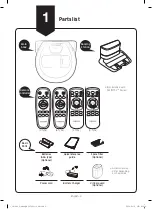 Preview for 2 page of Samsung POWERBOT Quick Reference Manual