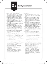 Preview for 4 page of Samsung POWERBOT Quick Reference Manual