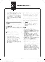 Preview for 19 page of Samsung POWERBOT Quick Reference Manual