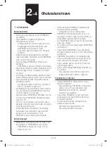 Preview for 22 page of Samsung POWERBOT Quick Reference Manual