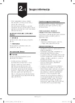 Preview for 51 page of Samsung POWERBOT Quick Reference Manual