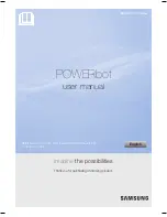 Samsung POWERBOT User Manual предпросмотр