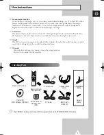 Preview for 3 page of Samsung PPM 42S3Q Owner'S Instructions Manual