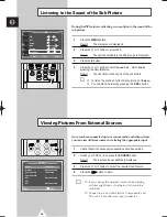 Preview for 34 page of Samsung PPM 42S3Q Owner'S Instructions Manual