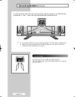 Preview for 14 page of Samsung PPM42M5H Owner'S Instructions Manual