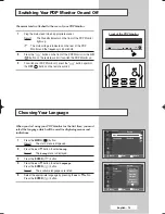 Preview for 15 page of Samsung PPM42M5H Owner'S Instructions Manual