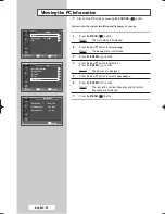 Preview for 22 page of Samsung PPM42M5H Owner'S Instructions Manual