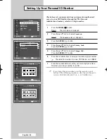 Preview for 28 page of Samsung PPM42M5H Owner'S Instructions Manual