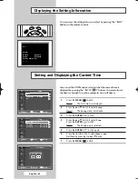 Preview for 34 page of Samsung PPM42M5H Owner'S Instructions Manual