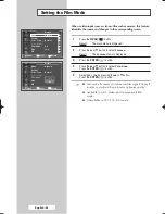 Preview for 38 page of Samsung PPM42M5H Owner'S Instructions Manual