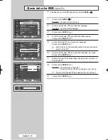 Preview for 18 page of Samsung PPM42M5HB - 42" Plasma Panel Manual De Instrucciones