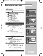 Preview for 17 page of Samsung PPM42M7H Owner'S Instructions Manual