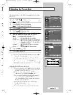 Preview for 21 page of Samsung PPM42M7H Owner'S Instructions Manual