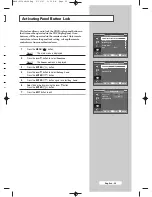 Preview for 25 page of Samsung PPM42M7H Owner'S Instructions Manual