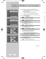 Preview for 34 page of Samsung PPM42M7H Owner'S Instructions Manual