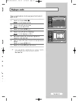 Preview for 73 page of Samsung PPM42M7H Owner'S Instructions Manual