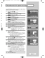 Preview for 115 page of Samsung PPM42M7H Owner'S Instructions Manual