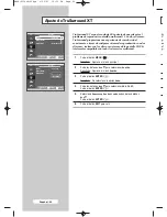 Preview for 122 page of Samsung PPM42M7H Owner'S Instructions Manual