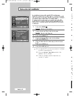 Preview for 134 page of Samsung PPM42M7H Owner'S Instructions Manual