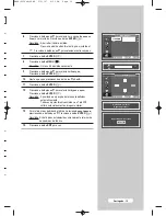 Preview for 165 page of Samsung PPM42M7H Owner'S Instructions Manual