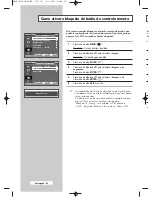 Preview for 172 page of Samsung PPM42M7H Owner'S Instructions Manual