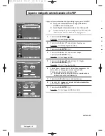 Preview for 180 page of Samsung PPM42M7H Owner'S Instructions Manual