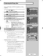 Предварительный просмотр 21 страницы Samsung PPM42M8H Owner'S Instructions Manual