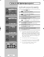 Предварительный просмотр 28 страницы Samsung PPM42M8H Owner'S Instructions Manual