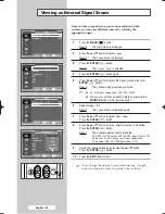 Предварительный просмотр 38 страницы Samsung PPM42M8H Owner'S Instructions Manual