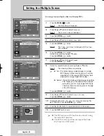 Preview for 32 page of Samsung PPM42M8HB Owner'S Instructions Manual