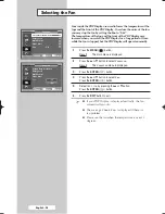 Preview for 36 page of Samsung PPM42M8HB Owner'S Instructions Manual