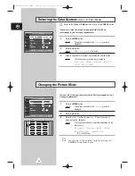 Preview for 22 page of Samsung PPM42S3 Owner'S Instructions Manual