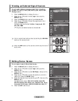 Предварительный просмотр 13 страницы Samsung PPM63M7F Owner'S Instructions Manual