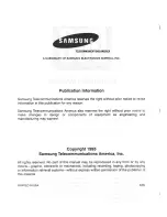 Предварительный просмотр 2 страницы Samsung Prostar DCS Technical Manual