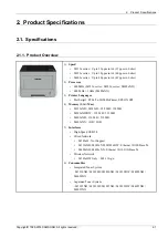 Preview for 11 page of Samsung ProXpress 402 Series Service Manual