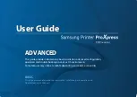 Preview for 112 page of Samsung PROXPRESS C301X SERIES User Manual