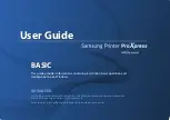 Preview for 1 page of Samsung ProXpress M403 Series User Manual