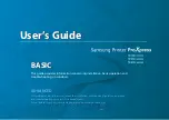 Samsung ProXpress SL-M3320ND/XAA User Manual preview