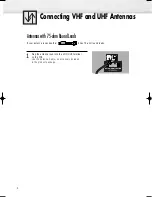 Preview for 1 page of Samsung PS-37S4A1 Connecting Manual