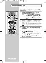 Preview for 60 page of Samsung PS-37S4H Owner'S Instructions Manual